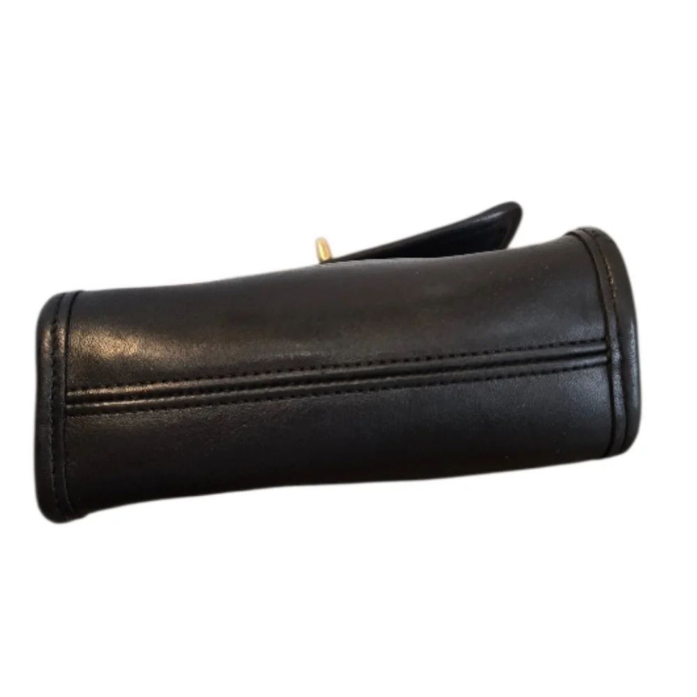 Coach Legacy Scooter Black Leather Vintage Crossbody Bag